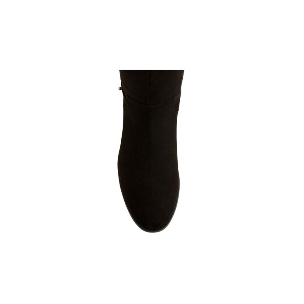 STYLE & COMPANY Womens Black Overthe Knee Boots Memory Foam Block Heel Boots 6 M - Picture 3 of 4